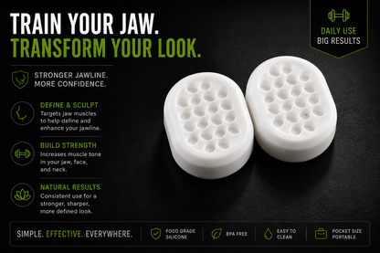 Jaw & Facial Exerciser Kit | Build Strength & Define Your Jawline