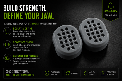 Jaw & Facial Exerciser Kit | Build Strength & Define Your Jawline