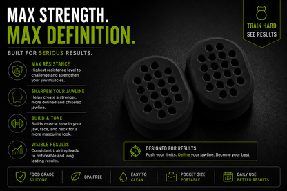 Jaw & Facial Exerciser Kit | Build Strength & Define Your Jawline
