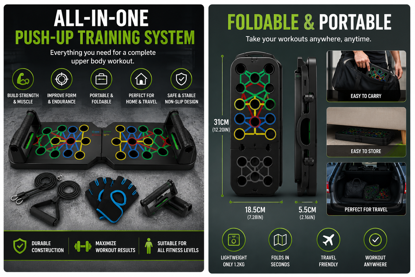 Elite Push-Up Training Board